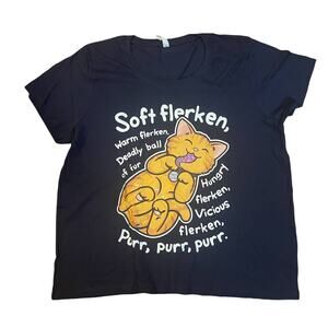 Black Cat shirt T-shirt size 3XL